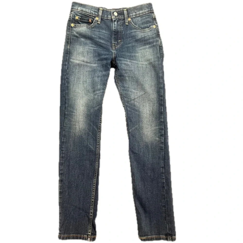 Levi Strauss & Co 510 Mens Jeans Blue Wash Slim Fit W29 L32‎